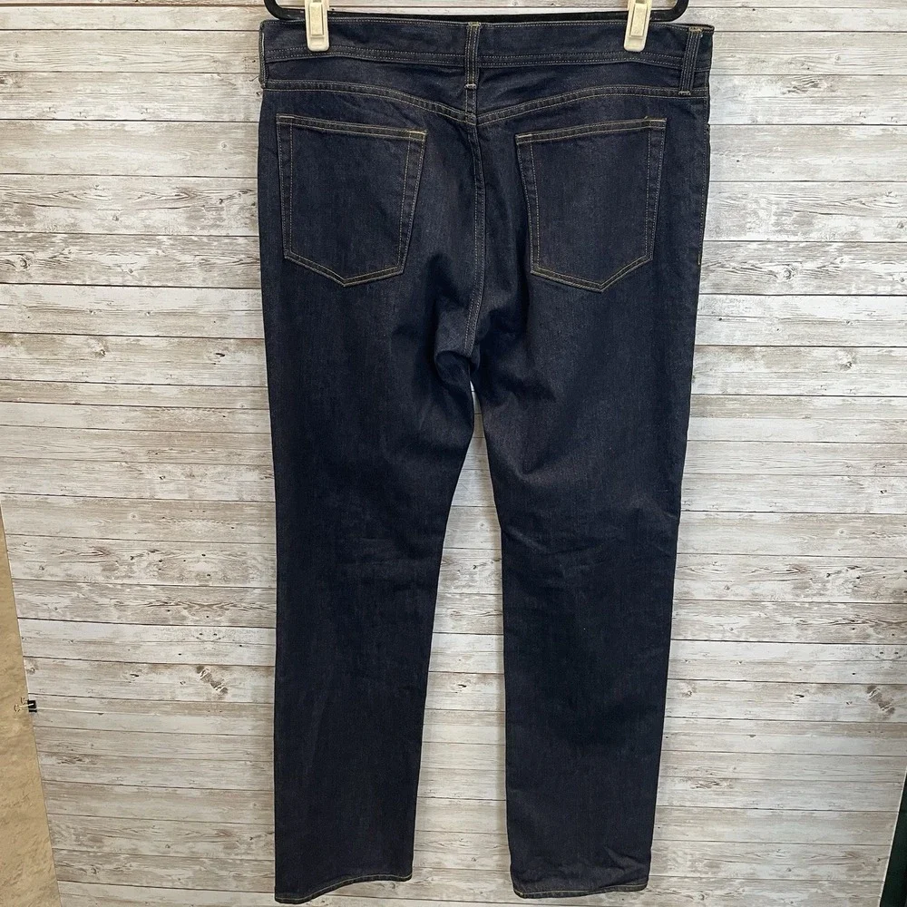 J. Crew Factory Men's Relaxed Jeans - Dark Indigo